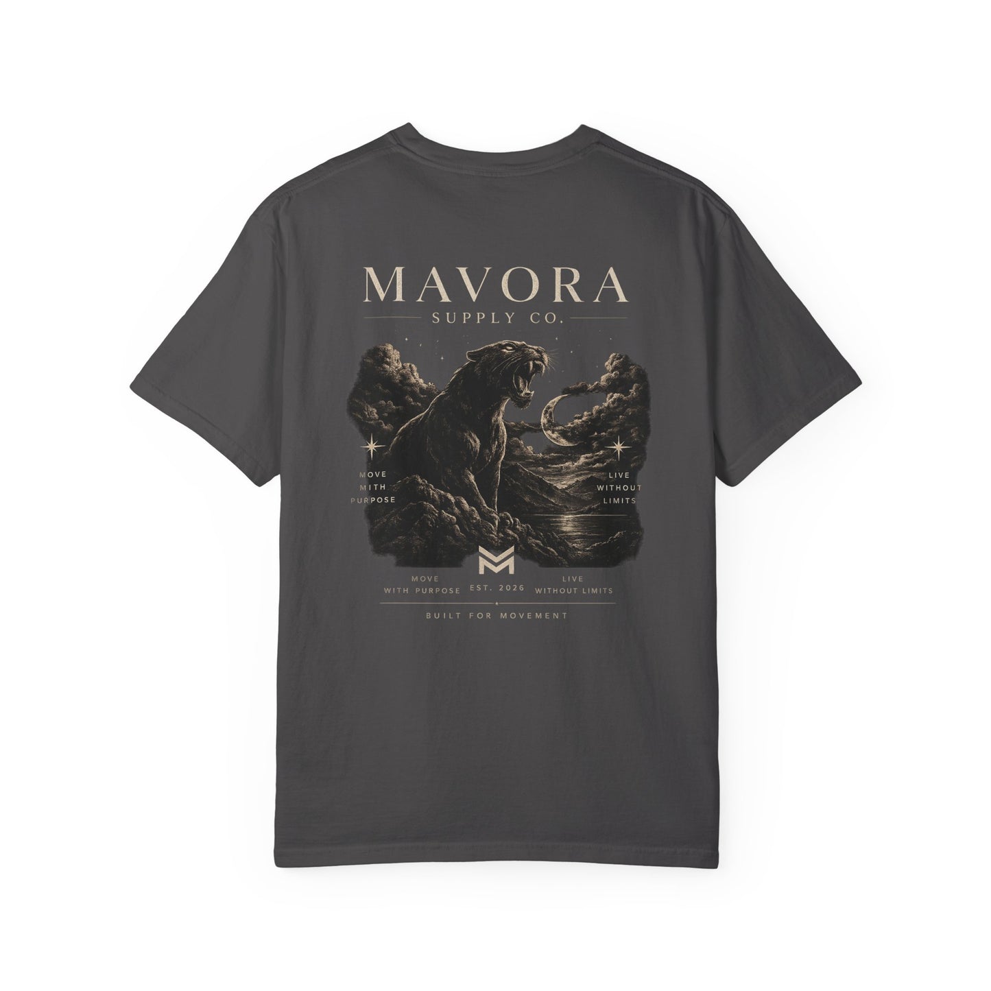 Mavora Supply Co. Midnight Panther Graphic Tee