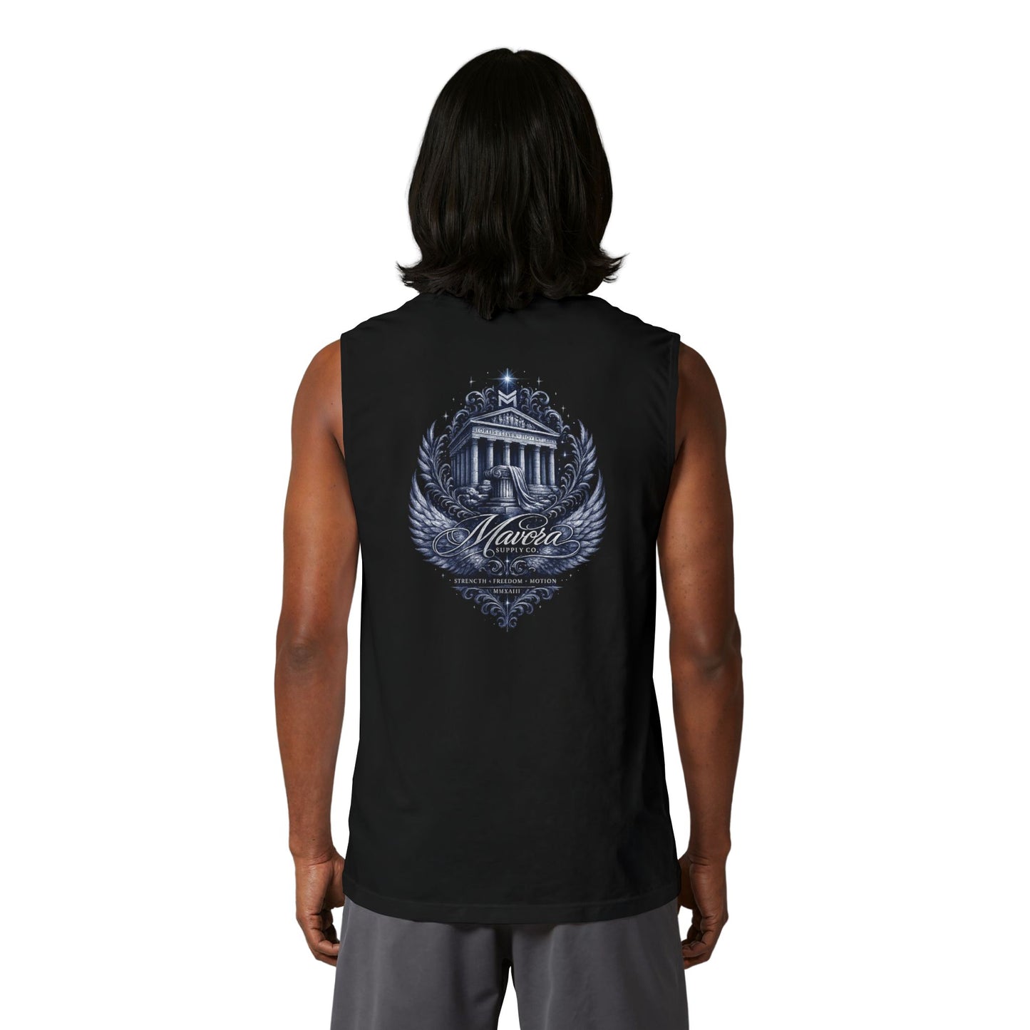 Mavora Supply Co. Greek Temple Muscle Tank