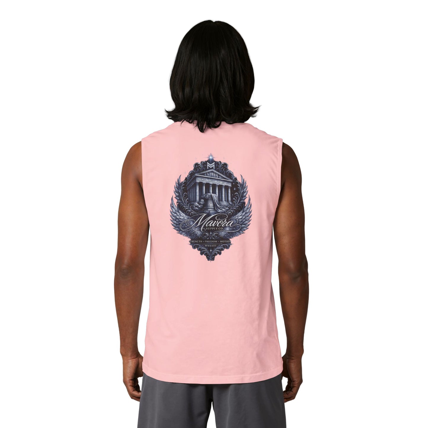 Mavora Supply Co. Greek Temple Muscle Tank
